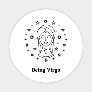 Being Virgo Magnet